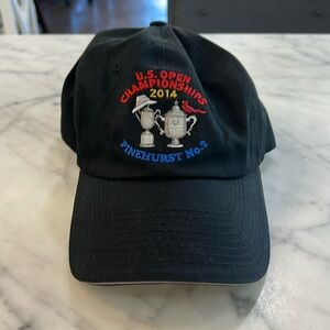 Men’s or women baseball cap US OPEN CHAMPIONSHIP 2014 Pinehurst No. 2 black
